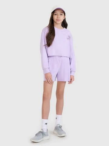 4F Sweatshirt in Flieder