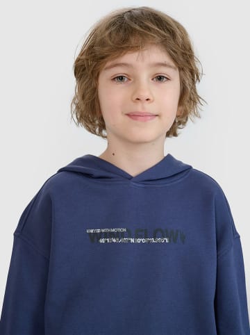 4F Hoodie in Blau