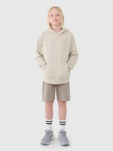 4F Bluza w kolorze beżowym