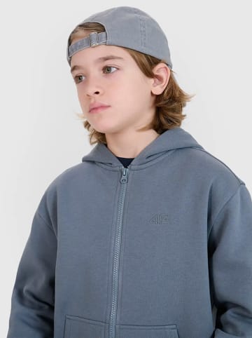 4F Bluza w kolorze szarym
