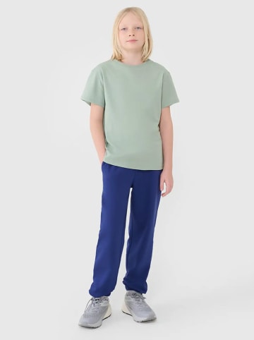 4F Sweatbroek blauw