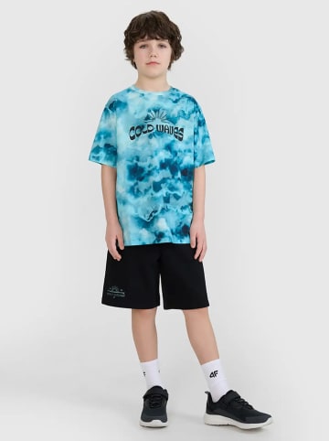4F Shirt in Hellblau/ Blau
