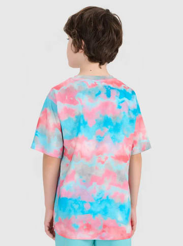 4F Shirt in Hellblau/ Rosa