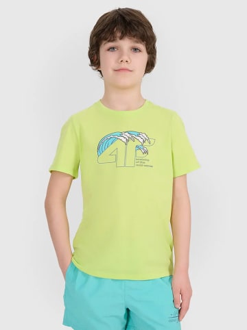 4F Shirt in Gelb