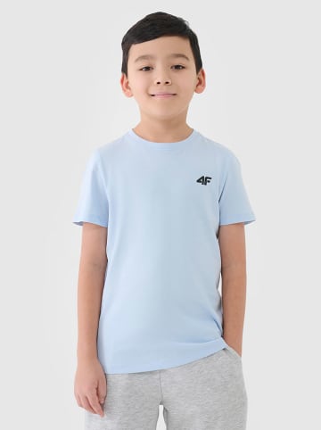 4F Shirt in Hellblau