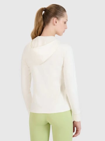 4F Bluza w kolorze kremowym