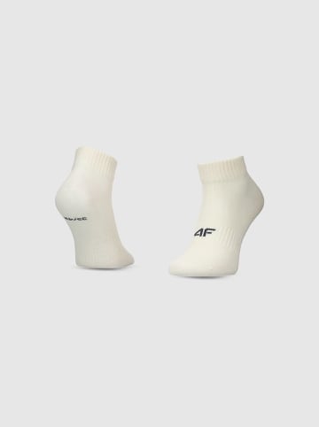 4F 3er-Set: Sportsocken in Grau/ Schwarz/ Creme