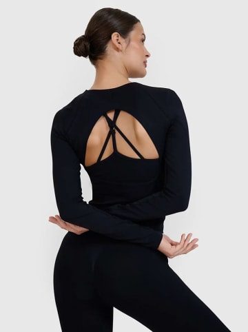 4F Functionele longsleeve zwart