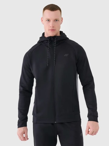 4F Sweatjacke in Schwarz