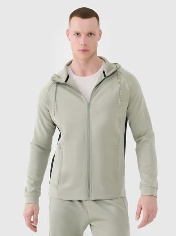 4F Sweatjacke in Beige