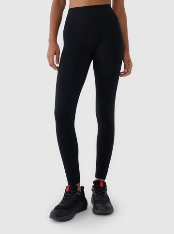 4F Funktionsleggings in Schwarz