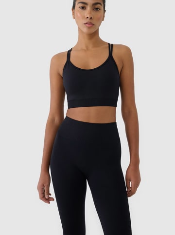 4F Funktionsleggings in Schwarz