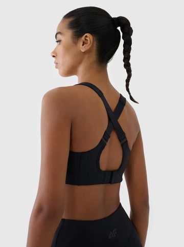 4F Sportbeha zwart - medium