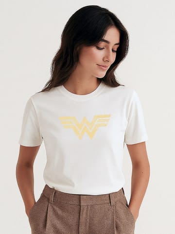WOOOP Shirt "Wonder woman vintage" in Weiß