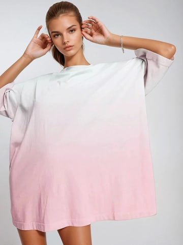 Weekday Shirt in Rosa/ Mint