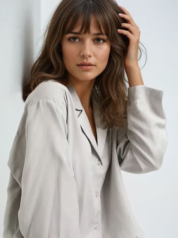 Weekday Bluzka w kolorze szarym