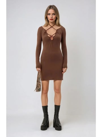Weekday Kleid in Braun