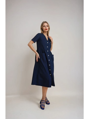 Monki Kleid in Dunkelblau
