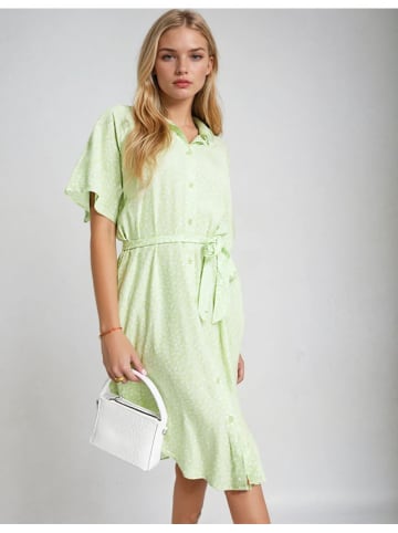 Monki Jurk lichtgroen