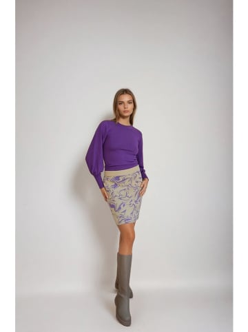 Monki Strickrock in Beige