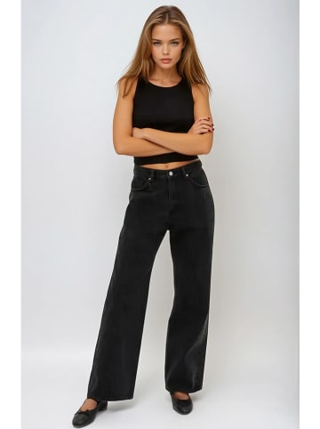 Monki Jeans - Comfort fit - in Schwarz