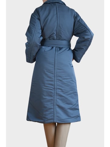 Monki Tussenmantel donkerblauw