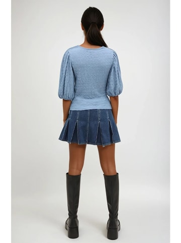 Monki Blouse lichtblauw