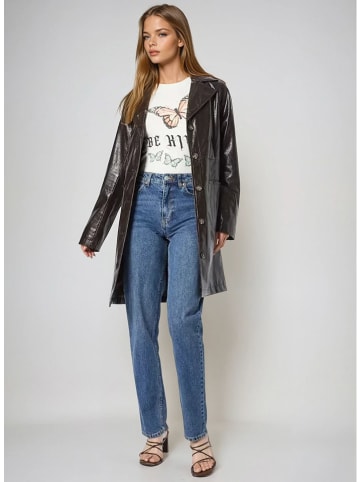 Monki Dżinsy - Regular fit - w kolorze niebieskim