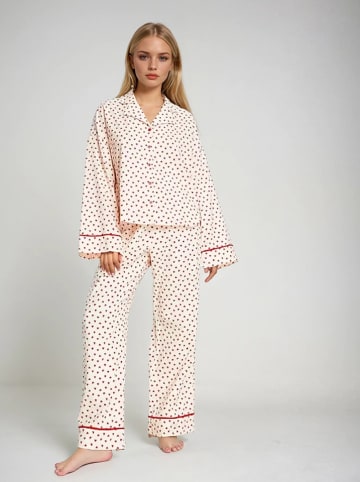 Monki Pyjama in Creme