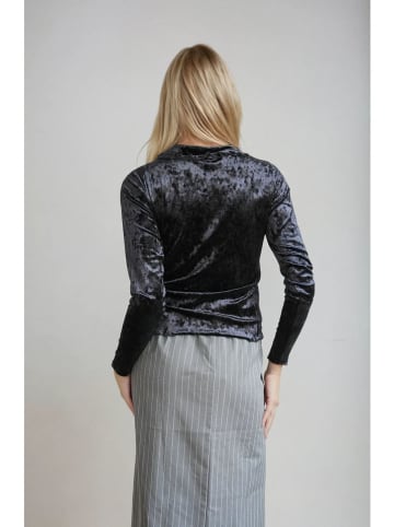 Monki Bluse in Dunkelblau