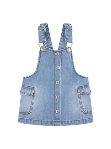 Levi's Kids Dżinsowa sukienka-ogrodniczka w kolorze błękitnym