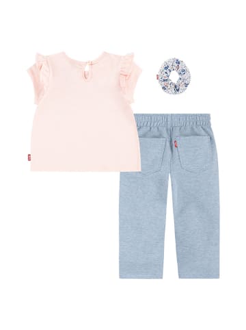 Levi's Kids 2tlg. Outfit in Rosa/ Hellblau
