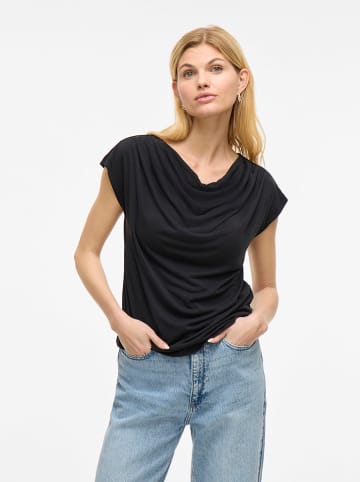 Vila Shirt in Schwarz