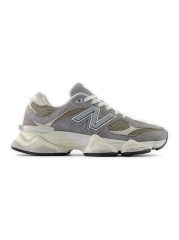 New Balance Leder-Sneakers "9060" in Lila/ Khaki
