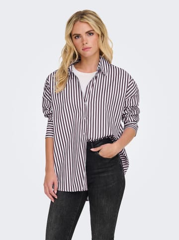 JDY Blouse "Vesper" bruin/wit