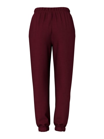 Pieces Sweatbroek "Chilli" donkerrood