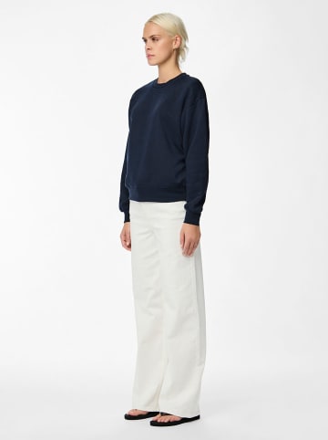 Pieces Sweatshirt "Chilli" in Dunkelblau