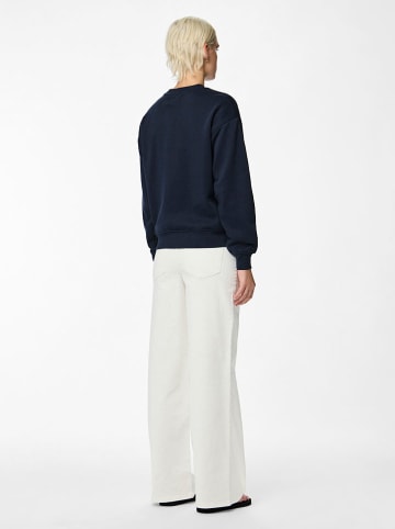 Pieces Sweatshirt "Chilli" in Dunkelblau