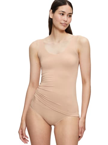 Triumph Top "Smart Natural" w kolorze beżowym