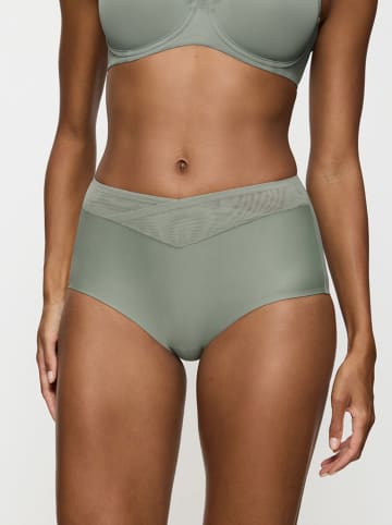 Triumph Pełne figi "Shape Sensation" w kolorze zielonym