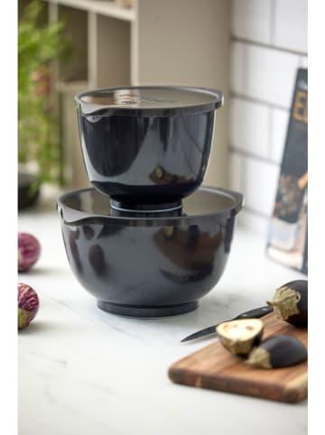 Rosti 4tlg. Set: Rührschüsseln "Margrethe" in Schwarz