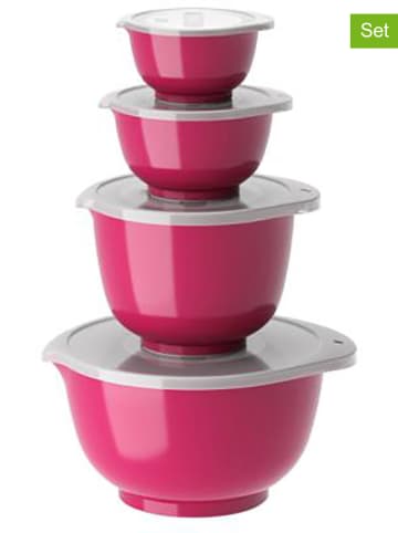 Rosti 8tlg. Set: Rührschüsseln "Margrethe" in Beere