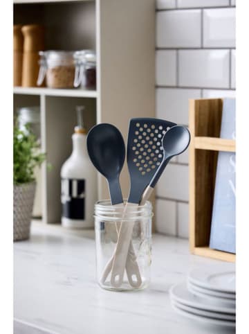 Rosti 3tlg. Kochbesteck-Set "Optima" in Beige/ Grau