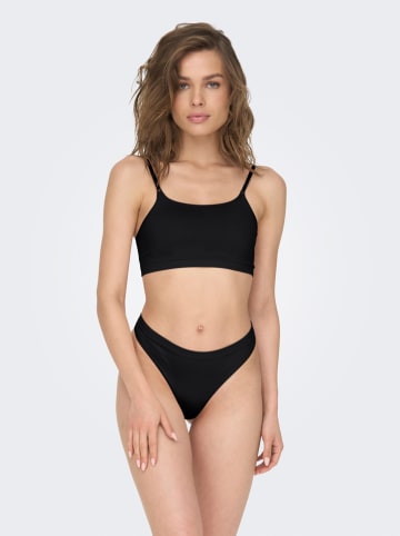 ONLY 3-delige set: strings zwart