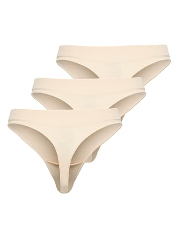 ONLY 3-delige set: strings crème