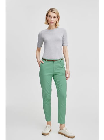 b.young Chino in Grün