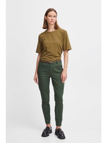 b.young Chino in Grün