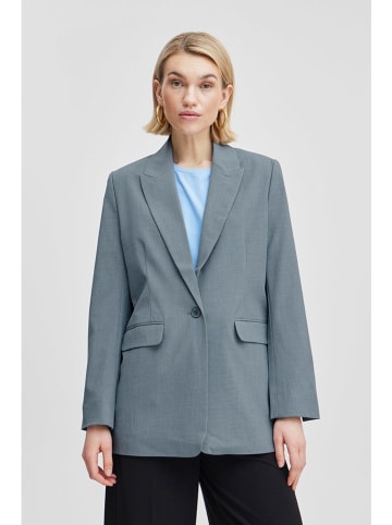 b.young Blazer in Blaugrau