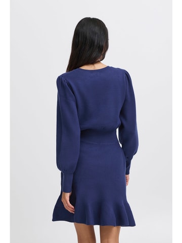 b.young Strickkleid in Dunkelblau
