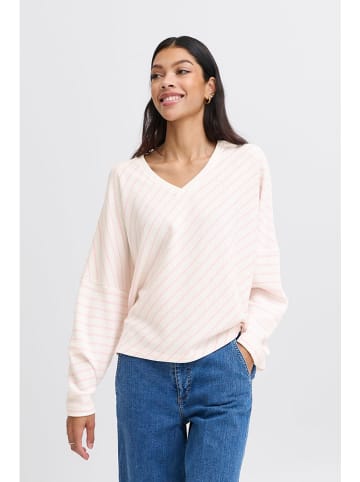b.young Bluza w kolorze kremowym